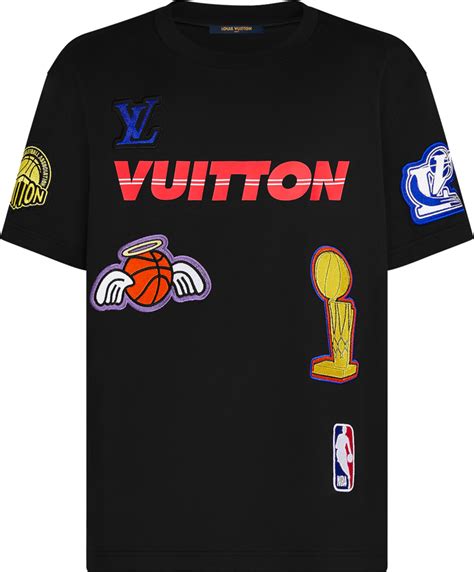 lv nba shirt black|lvxnba t shirt.